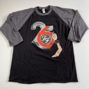 Foo Fighters 26th Anniversary Baseball Tee!